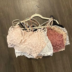 Rue21 2XL Boho bralette bundle!